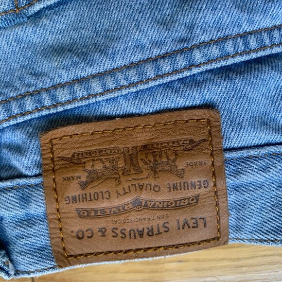 Levi’s Premium Wedgie Fit Jeans Women’s 27 | High Rise Distressed Ripped - Picture 7 of 8